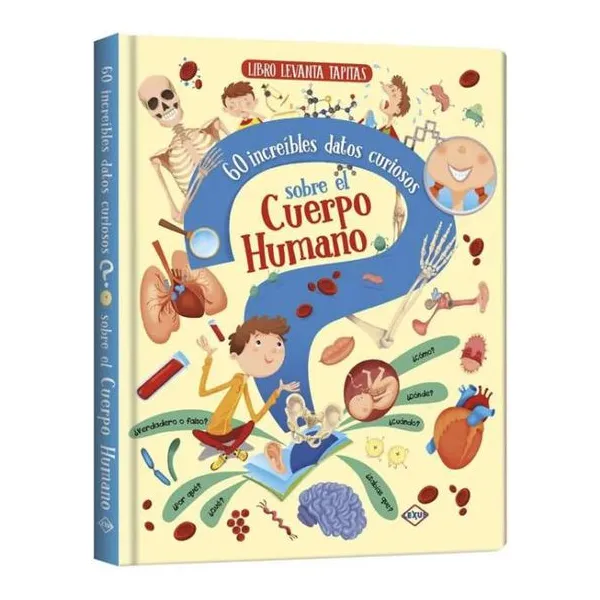 Cuerpo humano- levanta tapitas 28 21 cm