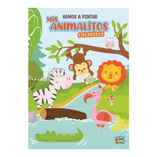 Vamos a pintar- mis animalitos favoritos 28 20 cm