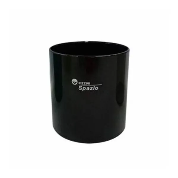Porta lápiz circular negro 8.5 cm Pizzini