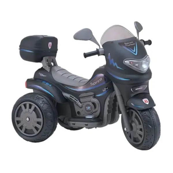 Moto sprint turbo negra 12v