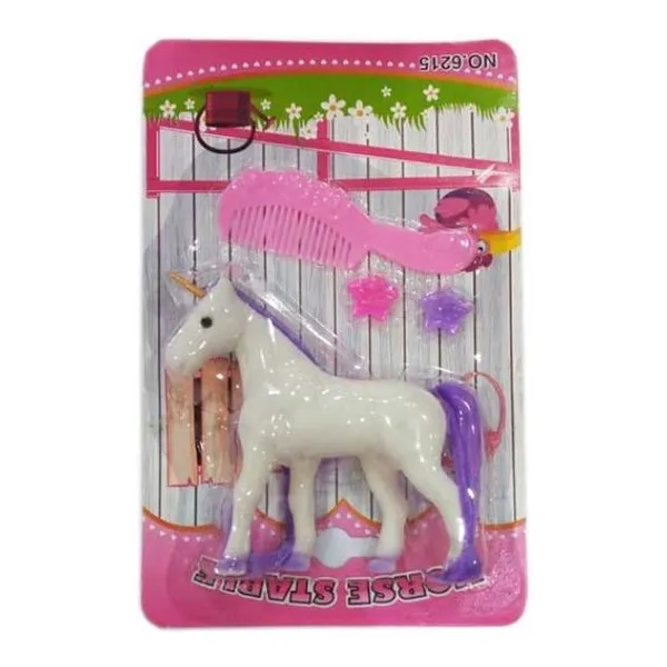 Unicornio con accesorios 21x4x13.5