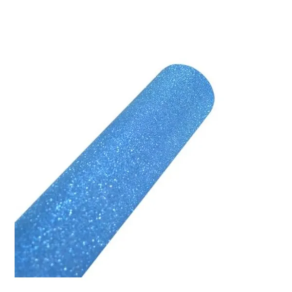 Rollo autoadhesivo pvc 45cmx10 mts glitter azul