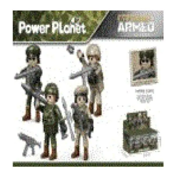 Militar con mortero
