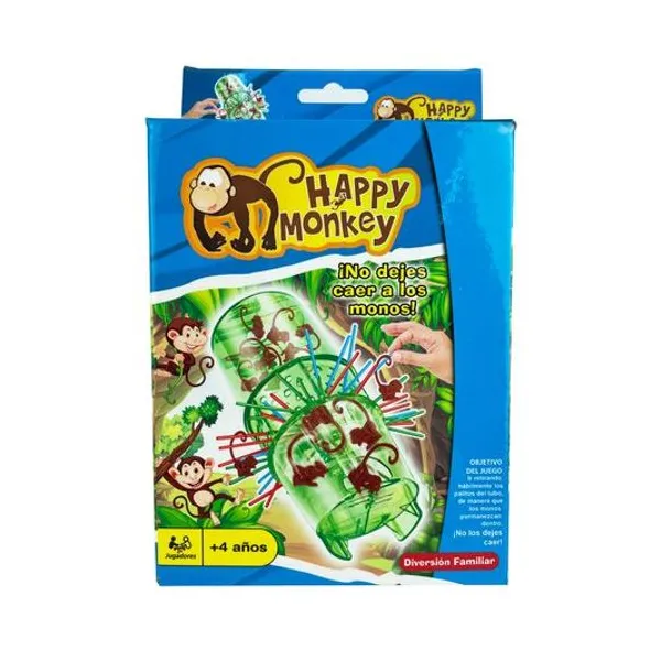 Juego de mesa monkey loco en caja 15x23x4.5 cm