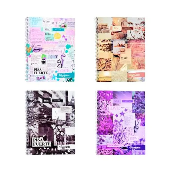 Cuaderno 22x29.7 rayado 100h t/d con e crafty