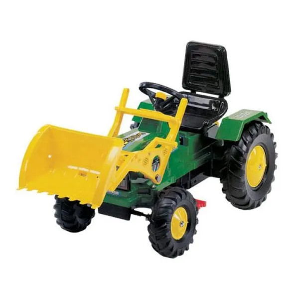 Farmer verde con pala a cadena