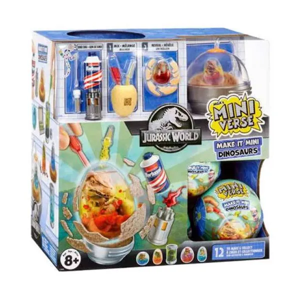 Miniverse make it mini jurassic world serie 1 dna 9 cm