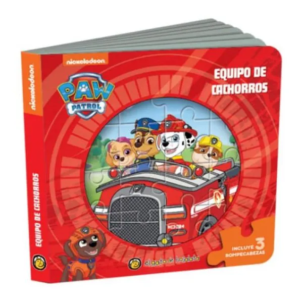 Equipo de cachorros/Paw Patrol (nickelodeon) cuentos para armar y jugar