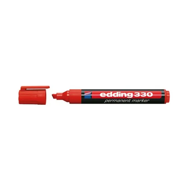 Marcador Edding e 330 permanente para bis.rojo
