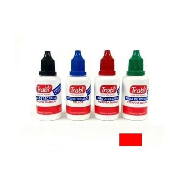 Tinta trabi para marcador pizarra 250 cc.rojo