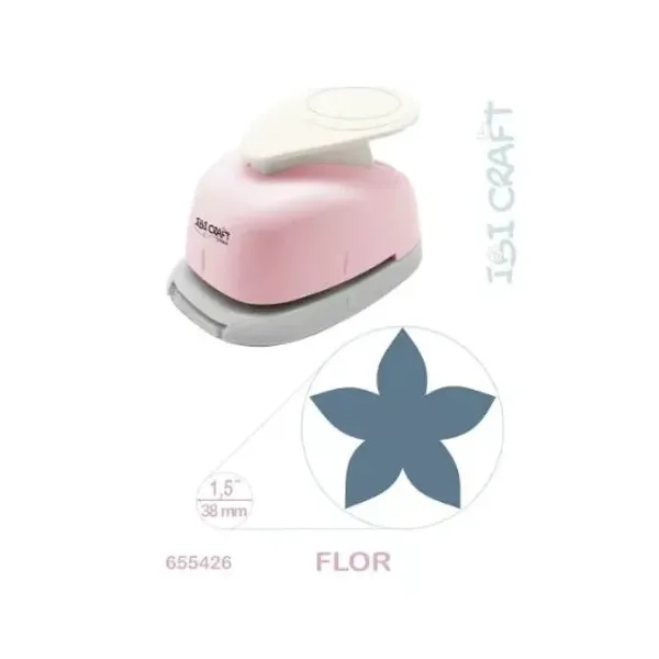 Perforadora artistica ibi craft 38 mmflor