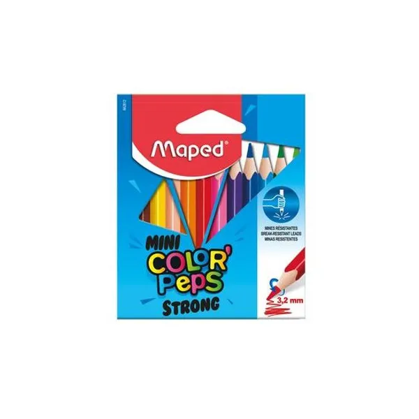 Lápiz de color peps strong mini caja x12 Maped
