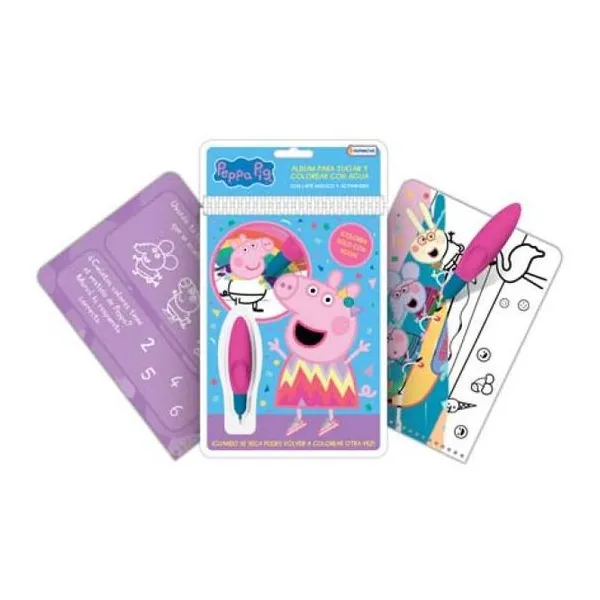 Agua wow! libro de actividades con lápiz mágico para pintar con agua.