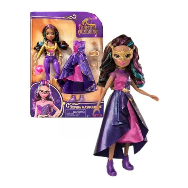 Academia unicornio muñeca articulada sophie masquerade ball