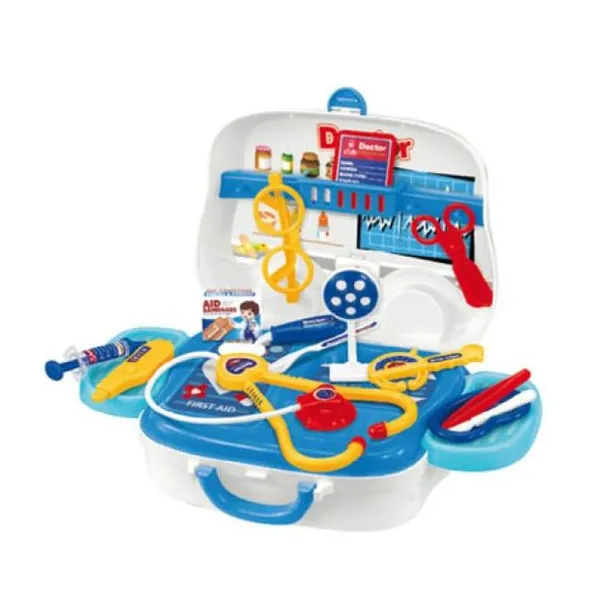 Mi primer mini doctor. valija con rueditas. para menores de 3 años. trae 17 acce