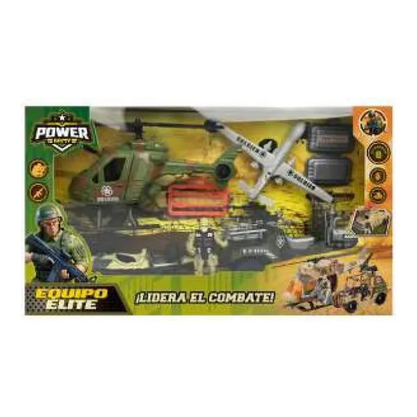 Super set militar con vehiculos
