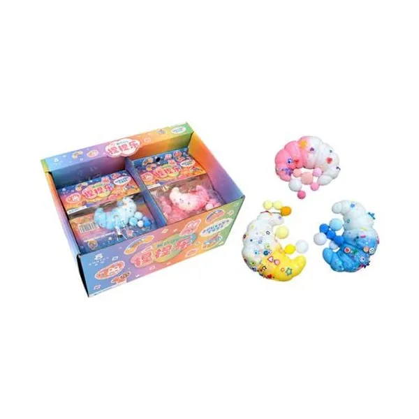 Squishy medialuna 7.5x5 cm caja x24 unidades
