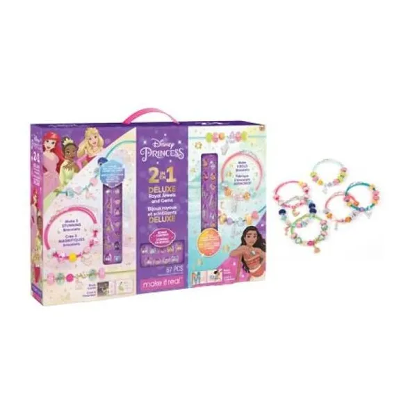Make it real kit princesas 2 en 1 67pz