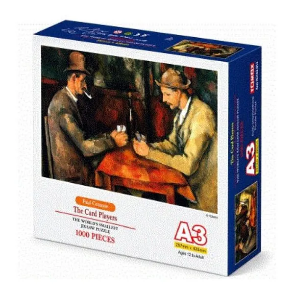 Puzzle jugadores de cartas (m100-072)