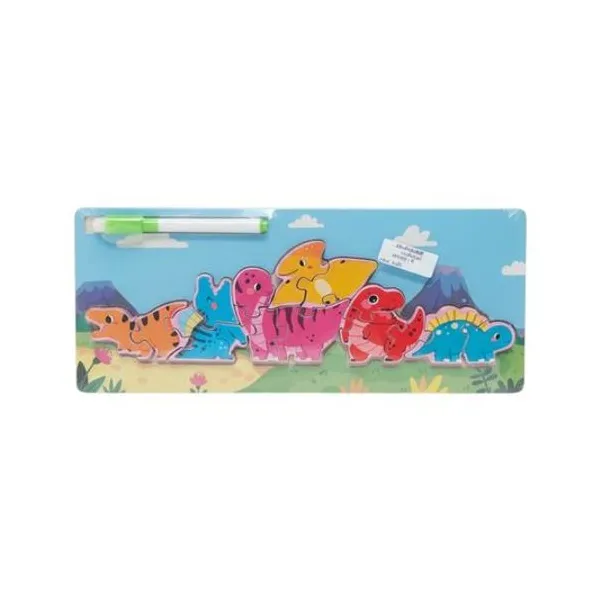 Puzzle encastre con pizarra 30x24.8 cm x1 modelos surtidos
