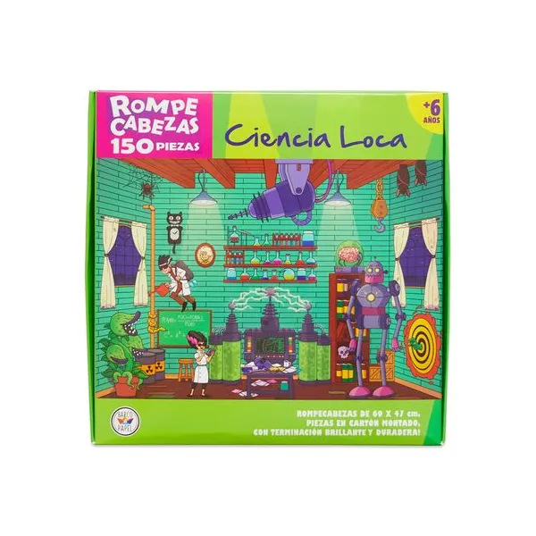 Ciencia loca rompecabezas - (150 piezas)