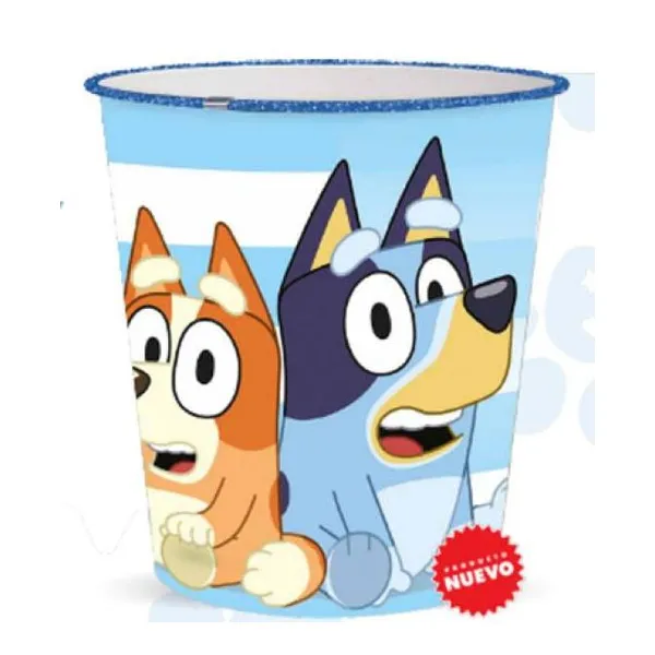 Papelera 22x21 cm -dustbin- "bluey