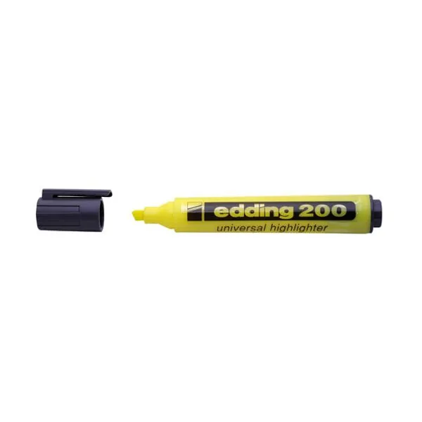 Resaltador Edding e 200 hi line amarillo