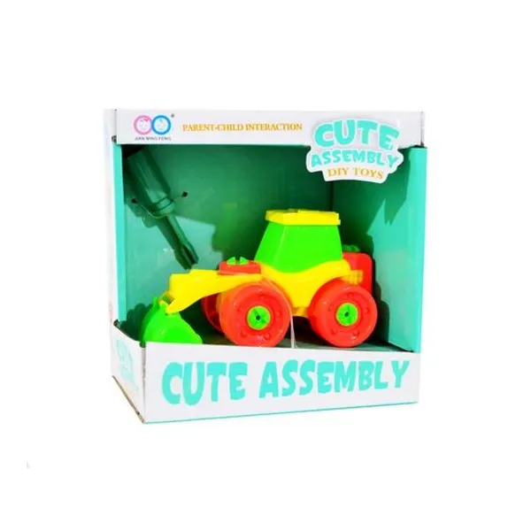 Tractor para armar en caja 17x17x11 cm