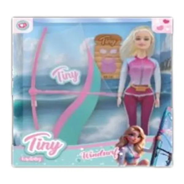 Muñeca Tiny windsurfista 34 30 cm