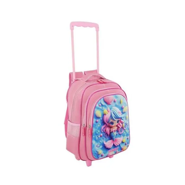 Mochila 16" con carro sirena 3d Trendy