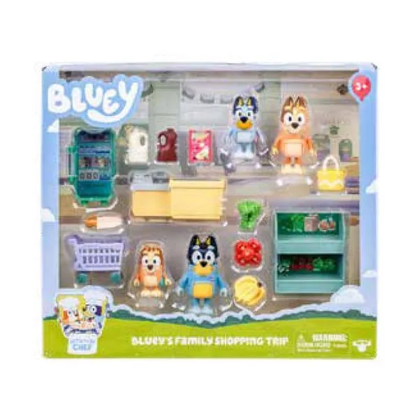Bluey´s supermarket playset