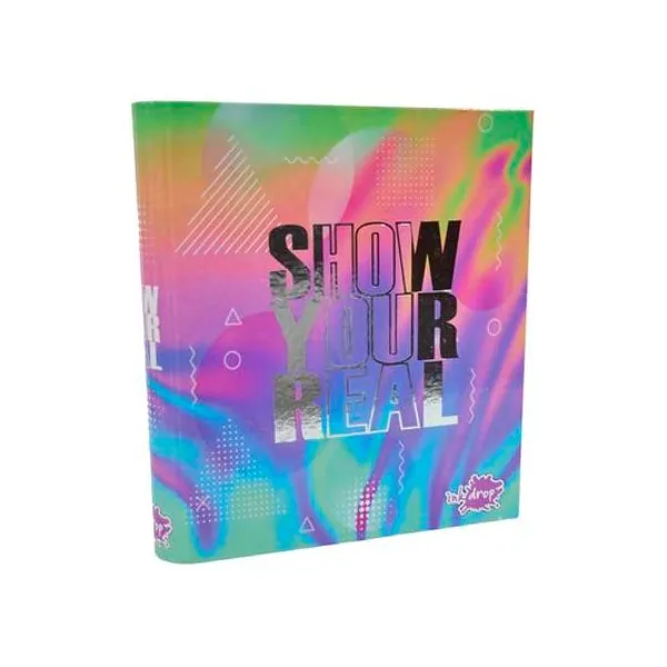 Carpeta a4 2x40 holografica x1 surtido inkdrop