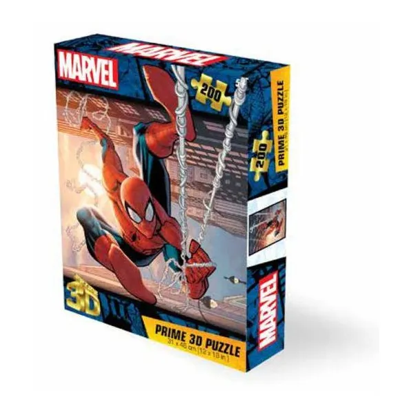 Prime 3d - rompecabezas lenticular Marvel Spiderman 200 piezas 31 x46 cm