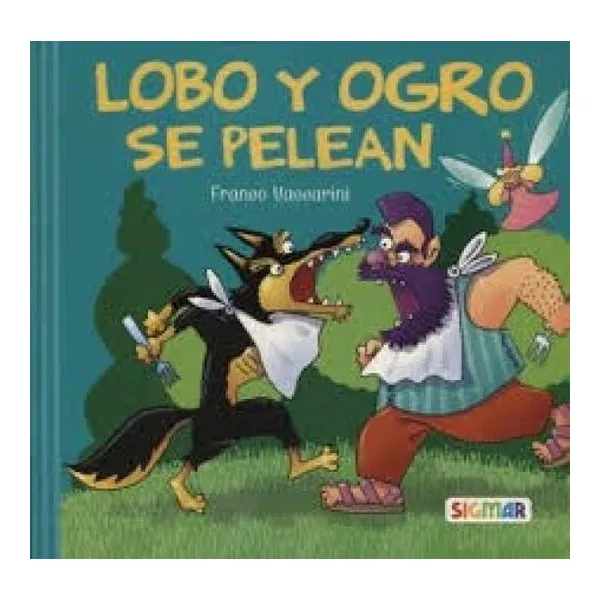 Lobo y ogro se pelean