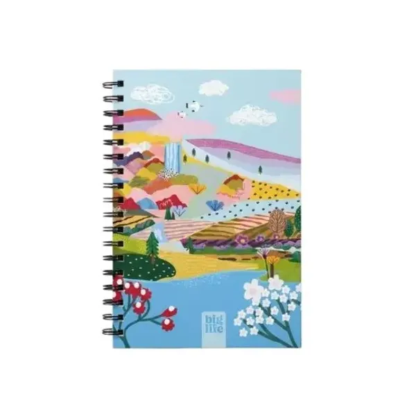 Cuaderno espiral a5 big life big landscape t/dura 72 hjs.raya