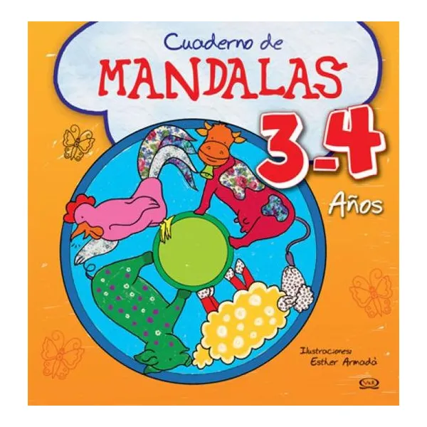 Cuaderno de mandalas 3-4 años