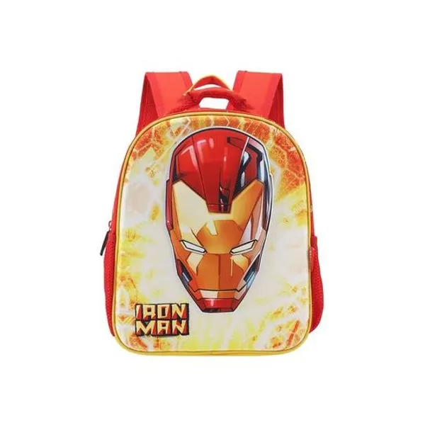 Mochila 12" espalda iron man face 3d lsyd