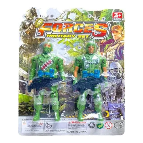 Set soldaditos militar 21 x17 x3 cm