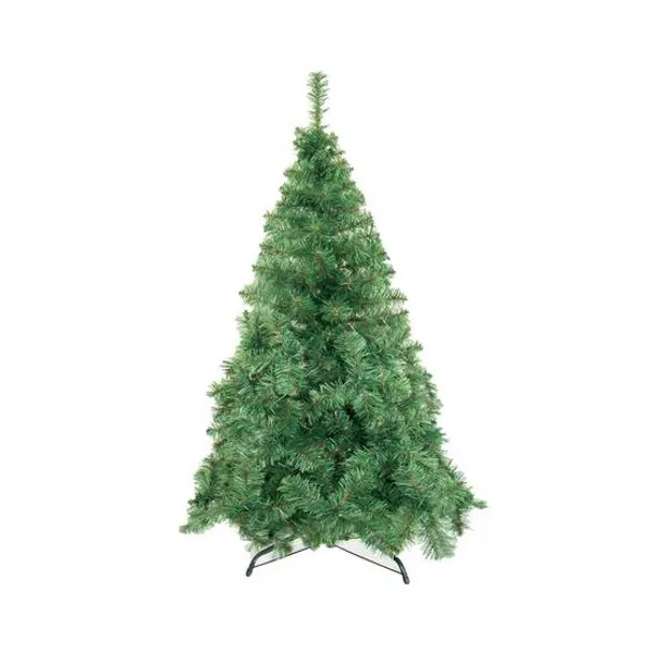 Árbol de navidad imperial 120 cm verde pie metal