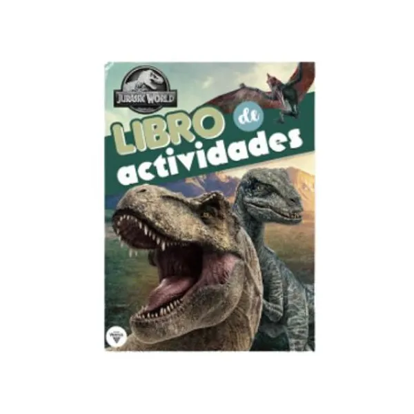 Libro editorial vertice caja coloring jurassic world libro de actividades
