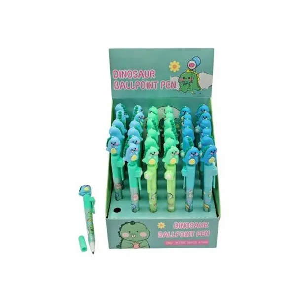Bolígrafo azul dinosaurio x unidad modelos surtidos