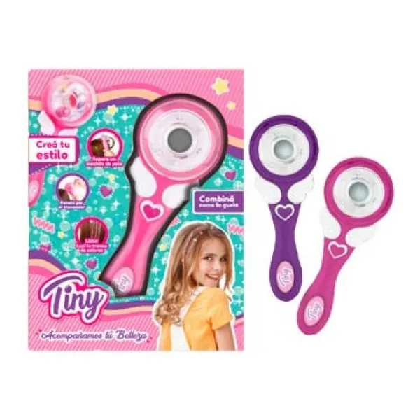 Máquina para hacer trenzas con set de bijouterie Tiny