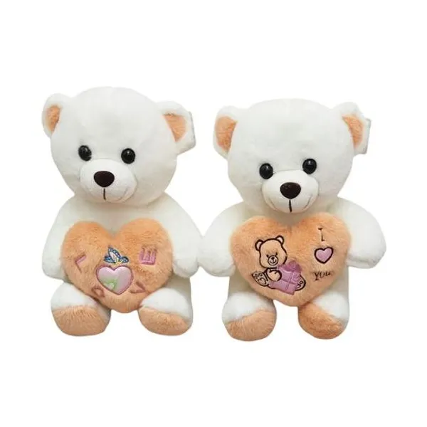 Oso con corazón 25 cm x1 modelos surtidos