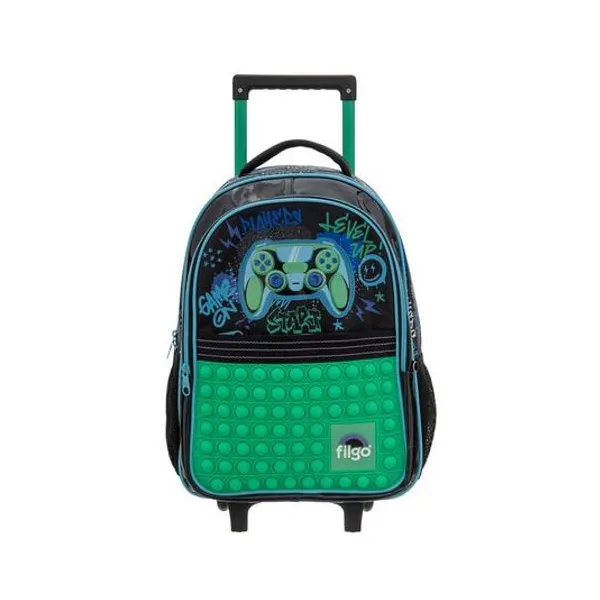 Mochila 18" con carro starpak pop it gamer Filgo