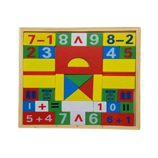 Bloque de madera x42 pcs fdkw434