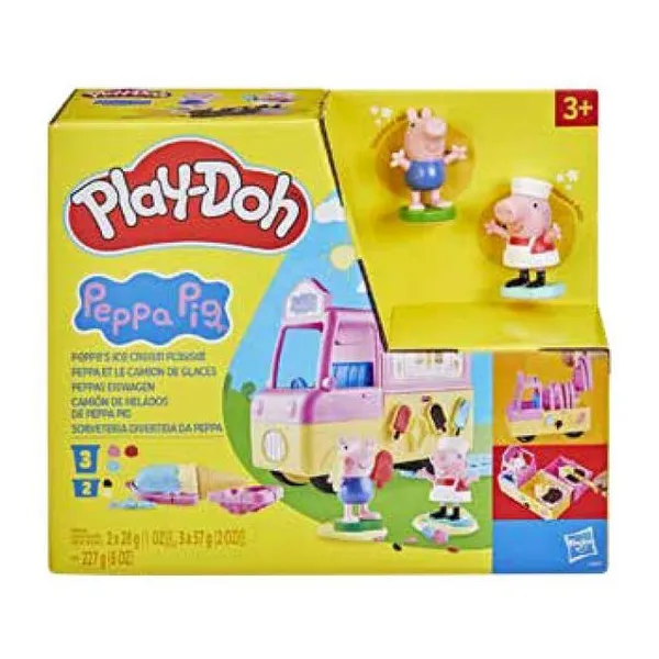 Hasbro playdoh - juego camión de helados - Peppa Pig