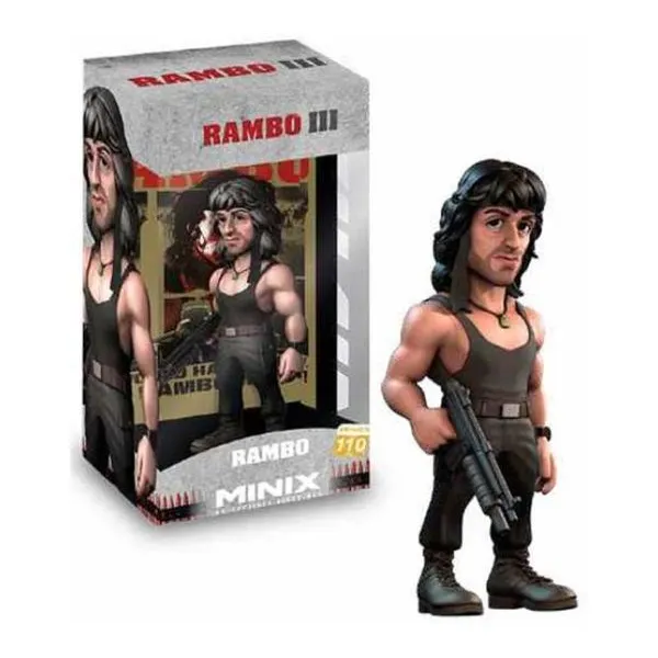Minix- figuras de vinilo coleccionables 12 cm surtido rambo - rambo t-shirt