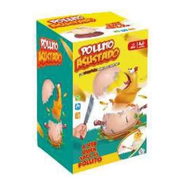 Juego de mesa pollito asustado