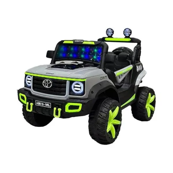Camioneta xtreme a batería 12v con luz, sonido y control remoto 12075x85 cm