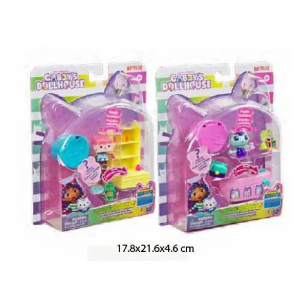Gabby 's dollhouse bobble kitty baby box/mercat potion pack